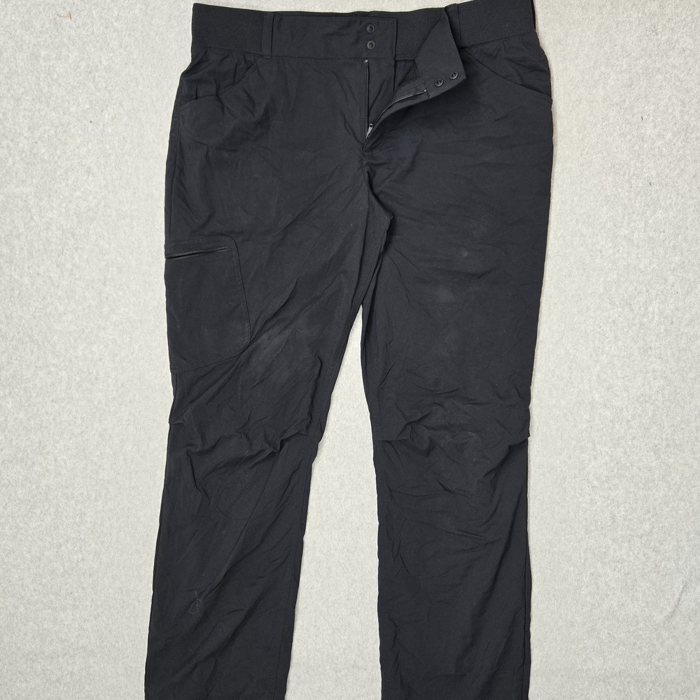 Cabela's Men Pants XL Black Nylon Chino Outdoor Hiking 4MOST UPF 30
